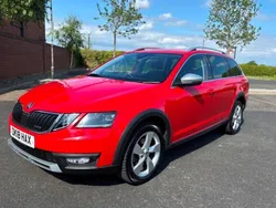 Red Used 2018 Skoda Octavia Scout Estate | £11,495