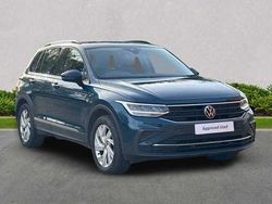 Blue Used 2022 VW Tiguan Life SUV | £16,264 (Fair price)