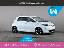 White Used 2019 Renault Zoe Dynamique Hatchback | £7,897 (Fair price)
