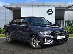 Grey Used 2023 VW T-Roc Cabriolet R-line Cabriolet | £23,495 (Good price)