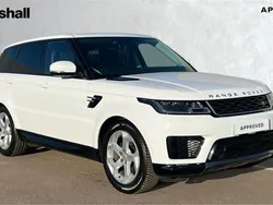 White Used 2021 Land Rover Range Rover Sport HSE SUV | £33,151 (Super price)