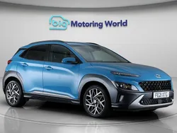Blue Used 2021 Hyundai Kona Premium SUV | £15,800 (Fair price)