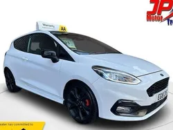 White Used 2018 Ford Fiesta ST-Line Hatchback | £7,495 (Fair price)