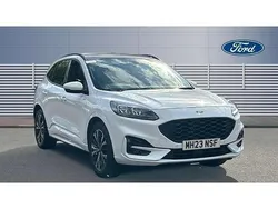 White Used 2023 Ford Kuga ST-Line X SUV | £23,805 (Fair price)