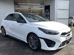 Fusion white Used 2024 Kia Ceed GT-Line S Hatchback | £22,000 (Fair price)