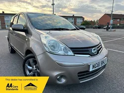 Beige Used 2012 Nissan Note N-TEC MPV | £4,295 (Fair price)