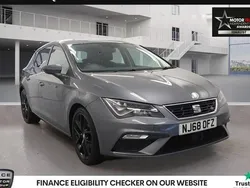 Grey Used 2018 Seat Leon FR Hatchback | £8,689 (Fair price)