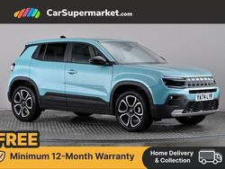 Blue New 2025 Jeep Avenger Summit SUV | £19,197 (Good price)