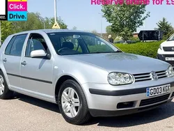 Silver Used 2003 VW Golf IV Match Hatchback | £1,298 (Fair price)