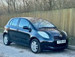 Black Used 2008 Toyota Yaris Hatchback | £1,796 (Fair price)