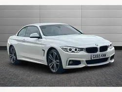 White Used 2015 BMW 435 M Sport Cabriolet | £16,495 (Fair price)