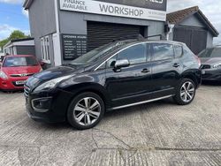 Black Used 2014 Peugeot 3008 Allure Hatchback | £2,995 (Fair price)