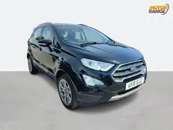 Black Used 2018 Ford Ecosport Titanium SUV | £7,895 (Good price)