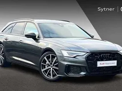 Grey Used 2025 Audi A6 Black Edition Estate | £47,250