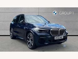 Blue Used 2022 BMW X5 M Sport SUV | £47,997 (Good price)