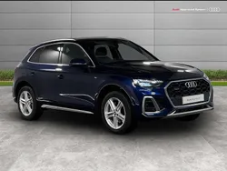 Blue New 2024 Audi Q5 S-Line SUV | £41,990 (Fair price)