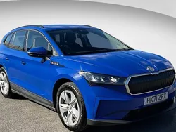 Blue Used 2021 Skoda Enyaq iV ecoSuite SUV | £14,190 (Fair price)