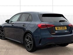 Blue Used 2021 Mercedes A180 AMG Line Premium Hatchback | £19,934 (Fair price)