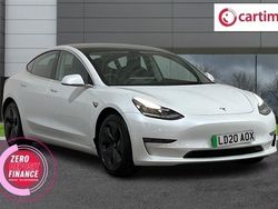 White Used 2020 Tesla Model 3 Long Range AWD Sedan | £16,901 (Expensive)