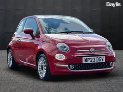Red Used 2023 Fiat 500 Hatchback | £9,976 (Fair price)