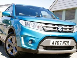 Blue Used 2017 Suzuki Vitara SZ-T SUV | £6,900 (A bit pricey)