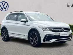 White Used 2021 VW Tiguan R-line SUV | £27,778 (Fair price)