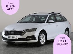 White Used 2023 Skoda Octavia SE Technology Estate | £18,292 (Good price)