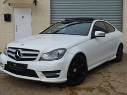 White Used 2015 Mercedes C250 Sport Edition Coupe | £7,400 (Super price)