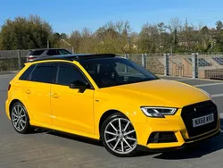 Yellow Used 2018 Audi A3 Sportback Black Edition Hatchback | £12,990 (Fair price)