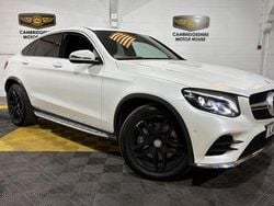 White Used 2017 Mercedes GLC220 AMG line Coupe | £17,250 (Good price)