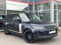 Blue Used 2018 Land Rover Range Rover Vogue SUV | £32,674 (Fair price)