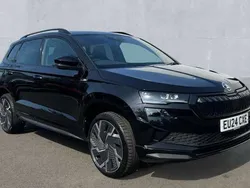 Black Used 2024 Skoda Karoq SportLine SUV | £25,990 (Fair price)