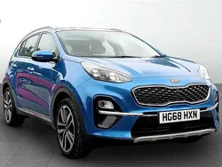 Blue Used 2018 Kia Sportage 4 SUV | £14,499 (Fair price)