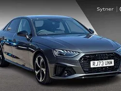 Grey Used 2023 Audi A4 Black Edition Sedan | £26,000 (Fair price)