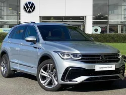 Silver Used 2024 VW Tiguan R-line Edition SUV | £32,495 (Fair price)