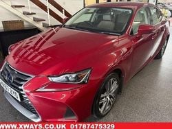 Red Used 2017 Lexus IS300h Sedan | £17,995 (A bit pricey)