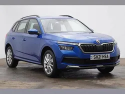Race blue metallic Used 2021 Skoda Kamiq SE SUV | £11,695 (Fair price)