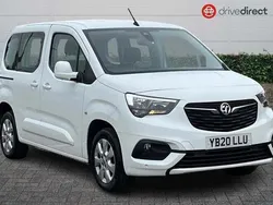 White Used 2020 Vauxhall Combo S MPV | £13,954 (A bit pricey)