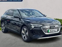 Black Used 2021 Audi e-tron S-Line SUV | £27,279 (Fair price)