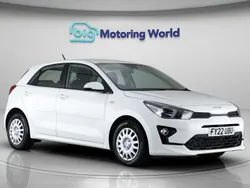 White Used 2022 Kia Rio Hatchback | £10,700 (Fair price)