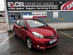Red Used 2014 Toyota Yaris Plus Hatchback | £3,995 (Fair price)
