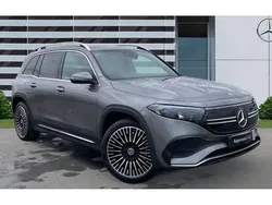 Grey Used 2023 Mercedes EQB350 AMG line SUV | £34,156 (A bit pricey)