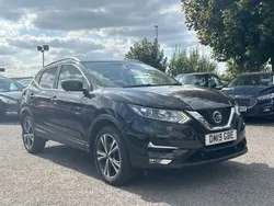 Black pearl Used 2019 Nissan Qashqai N-Connecta SUV | £10,175 (Good price)