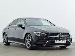 Black Used 2020 Mercedes CLA180 AMG line Sedan | £24,298 (Fair price)