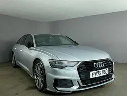 Silver Used 2022 Audi A6 Black Edition Sedan | £27,599 (Good price)