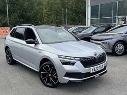 Brilliant silver metallic Used 2023 Skoda Kamiq Monte Carlo SUV | £20,300 (Fair price)