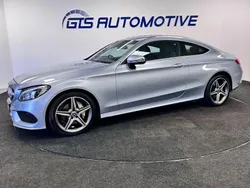 Grey Used 2018 Mercedes C220 AMG line Coupe | £15,980 (Good price)