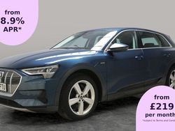 Blue Used 2022 Audi e-tron Design SUV | £16,517 (Good price)