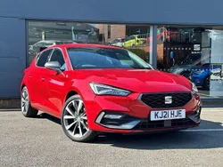 Red Used 2021 Seat Leon FR Sport Hatchback | £17,495 (Fair price)