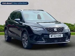 Black Used 2022 Seat Arona FR Sport SUV | £14,614 (Fair price)